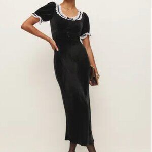 Reformation Black Dress